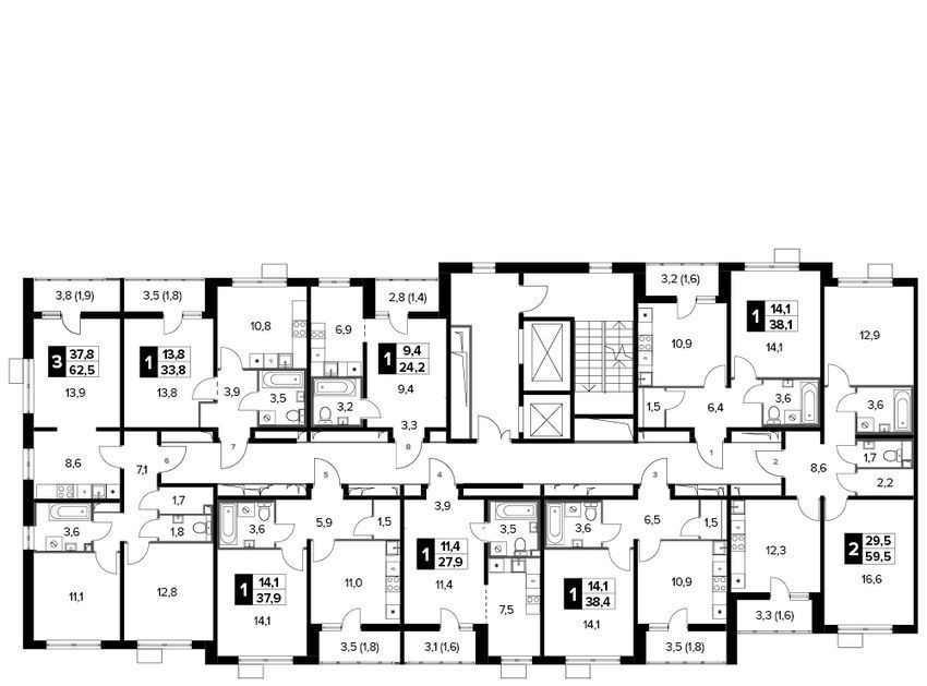 квартира г Москва метро Ховрино ш Ленинградское 228к/3 фото 2