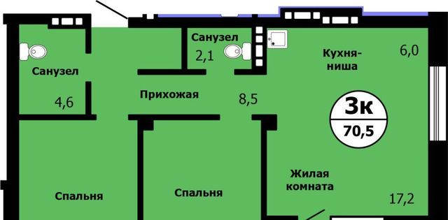 г Красноярск р-н Свердловский ул Лесников 1 фото