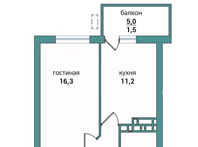 квартира г Самара р-н Октябрьский Гагаринская ул Авроры 150г ЖК Логика-2 фото