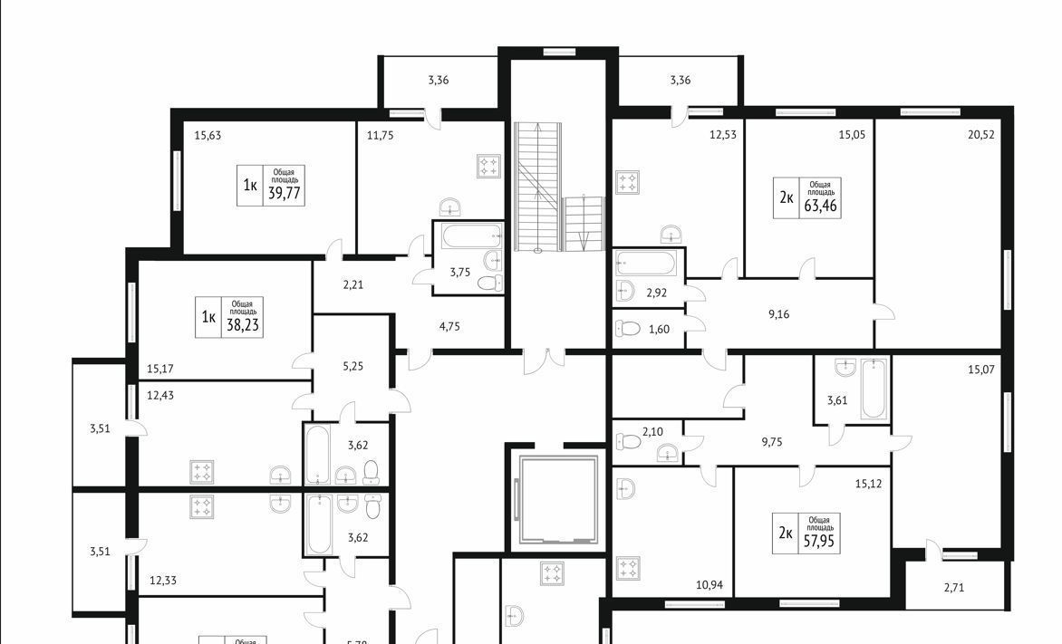 квартира г Кострома Первомайский ул Боровая 34а фото 2