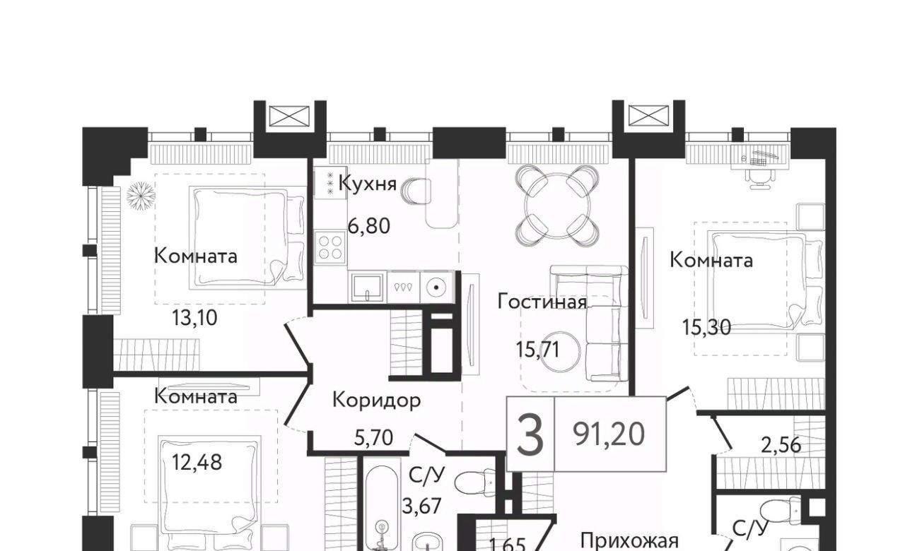 квартира г Москва метро Технопарк Коломенка ЖК Дрим Тауэрс фото 1