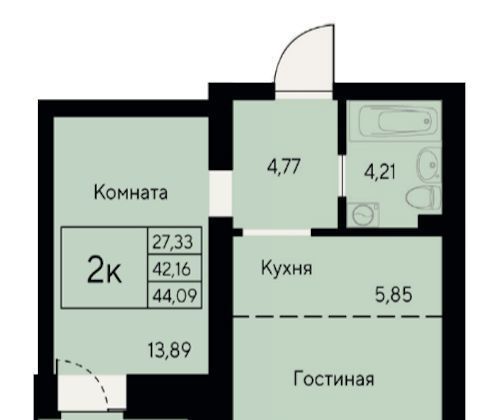 квартира г Красноярск р-н Октябрьский ул Елены Стасовой фото 1