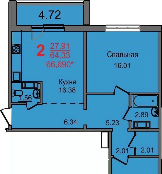 квартира г Челябинск р-н Ленинский ул Новороссийская 21а фото 1