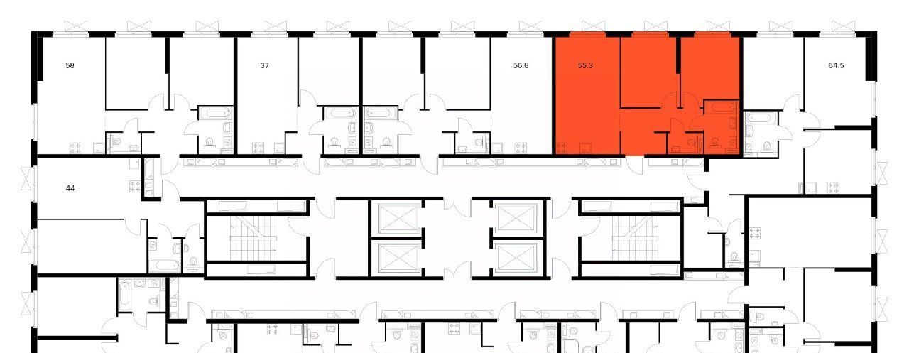 квартира г Москва метро Марк ул Лобненская 13к/2 фото 2