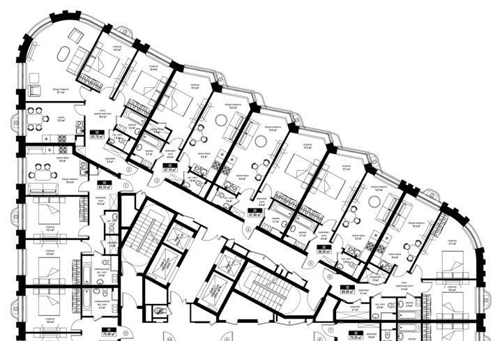 квартира г Москва метро Электрозаводская наб Семеновская 3 фото 2