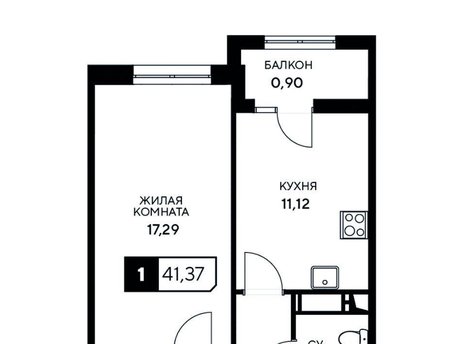 квартира р-н Анапский г Анапа ЖК «Центральный» фото 1