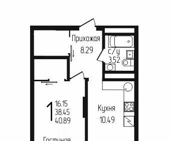 квартира г Уфа р-н Ленинский ул Гафури 73 фото 1