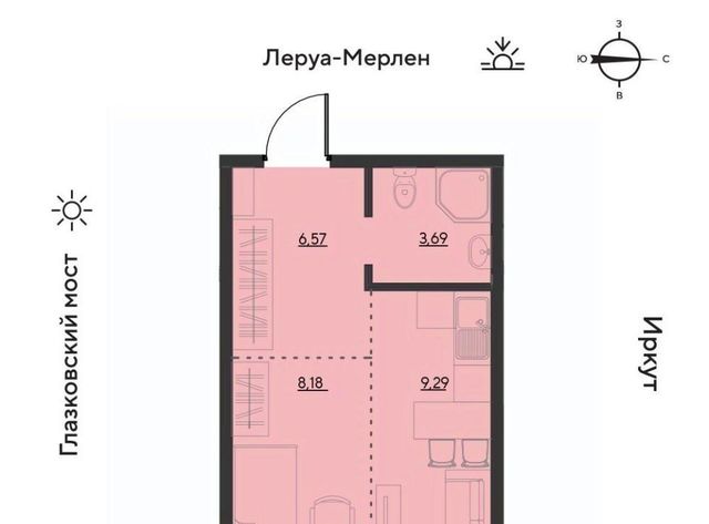 р-н Свердловский ул Набережная Иркута 23 Затон кв-л фото