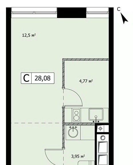 квартира г Москва метро Бульвар Рокоссовского ул 3-я Гражданская 35к/2 фото 1