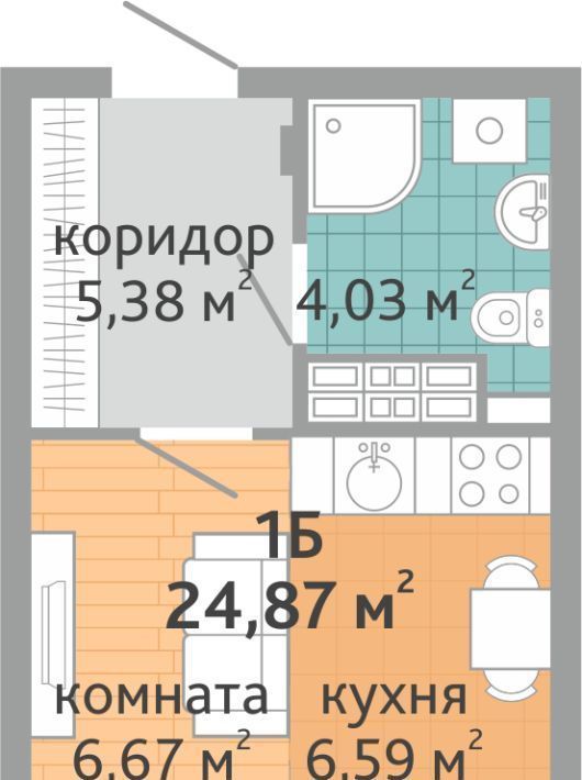 квартира г Екатеринбург р-н Верх-Исетский ВИЗ жилрайон, Семейный квартал Дружный жилой комплекс фото 1