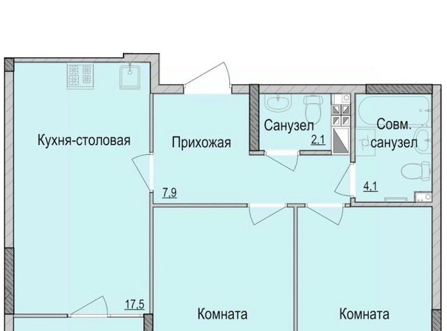 р-н Первомайский ЖК Умные Кварталы А14 жилрайон, 3-й мкр фото