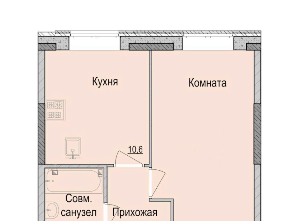 квартира г Ижевск р-н Первомайский ул Камбарская 94к/4 фото 1