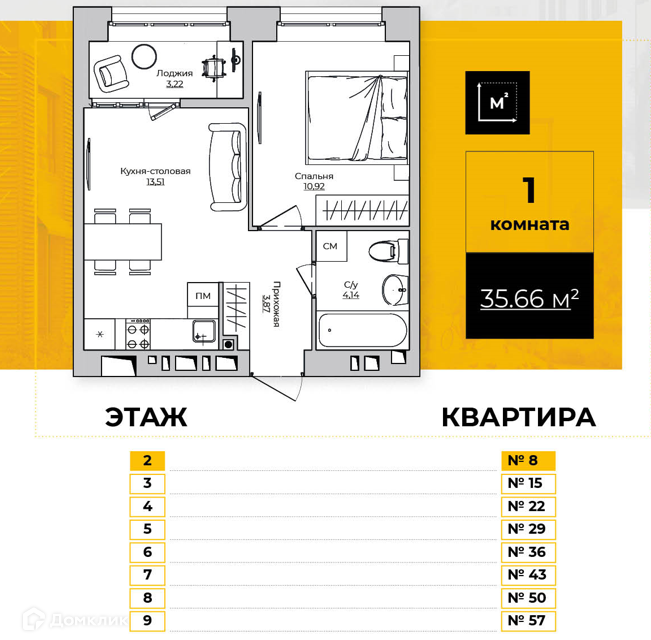 квартира г Калуга ул Тепличная 5 городской округ Калуга фото 1