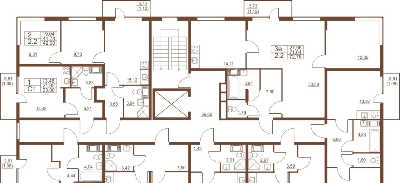 квартира г Санкт-Петербург п Шушары ш Московское 262к/5 Шушары фото 2