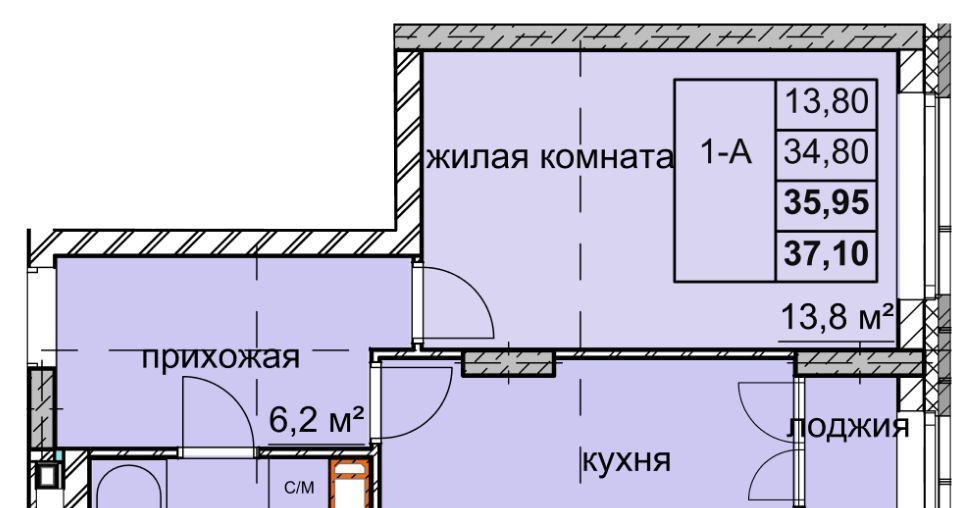 квартира г Нижний Новгород Комсомольская ул Дружаева 30 фото 1