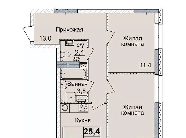 Горьковская ЖК «Горизонты Нижнего» фото