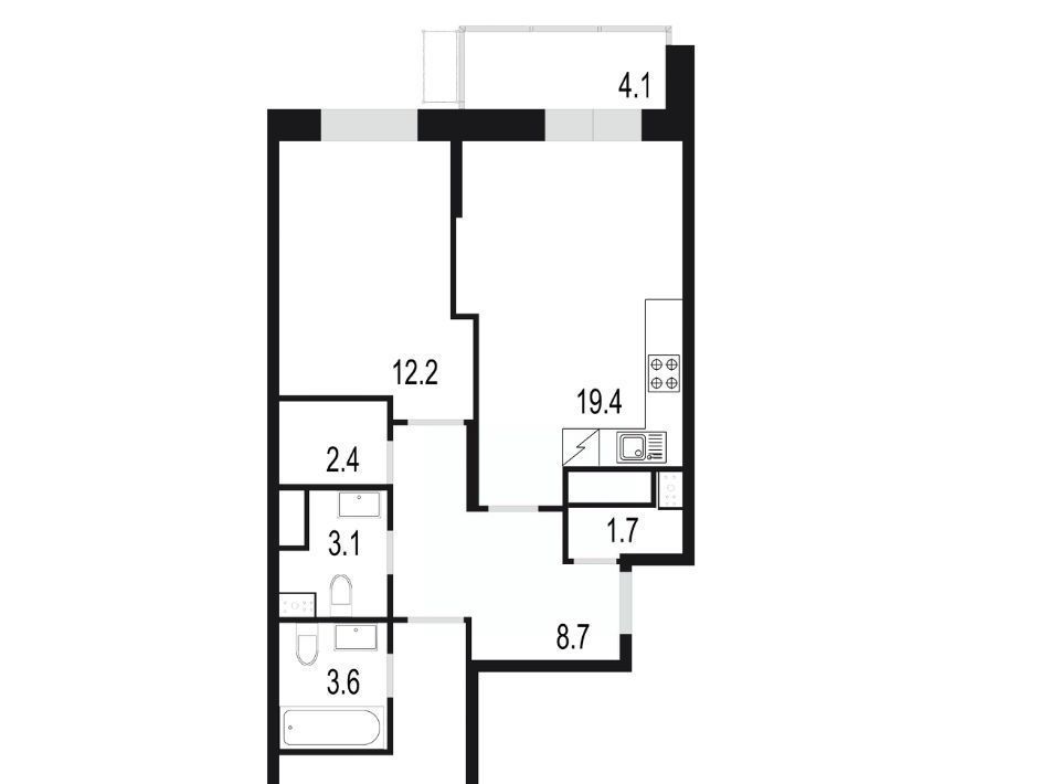 квартира г Одинцово ЖК «Союзный» Одинцово фото 1