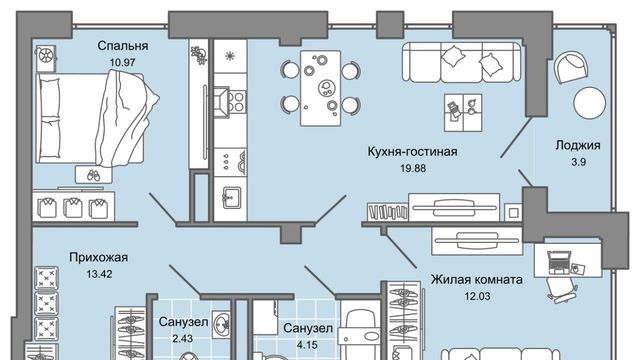 р-н Заволжский Новый Город Центральный кв-л фото