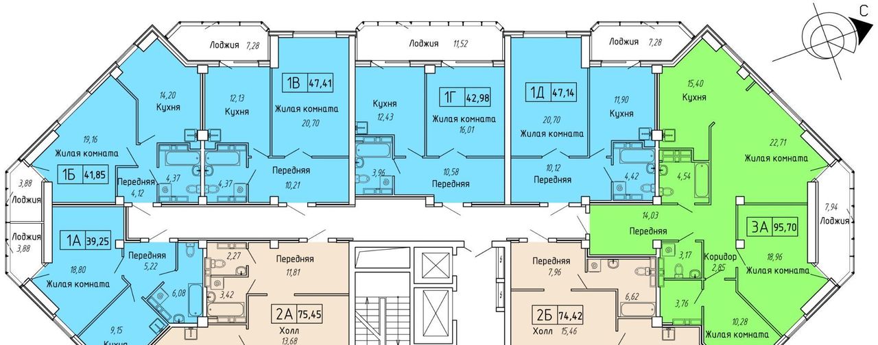 квартира г Владивосток р-н Советский ул Мусоргского 2в фото 2