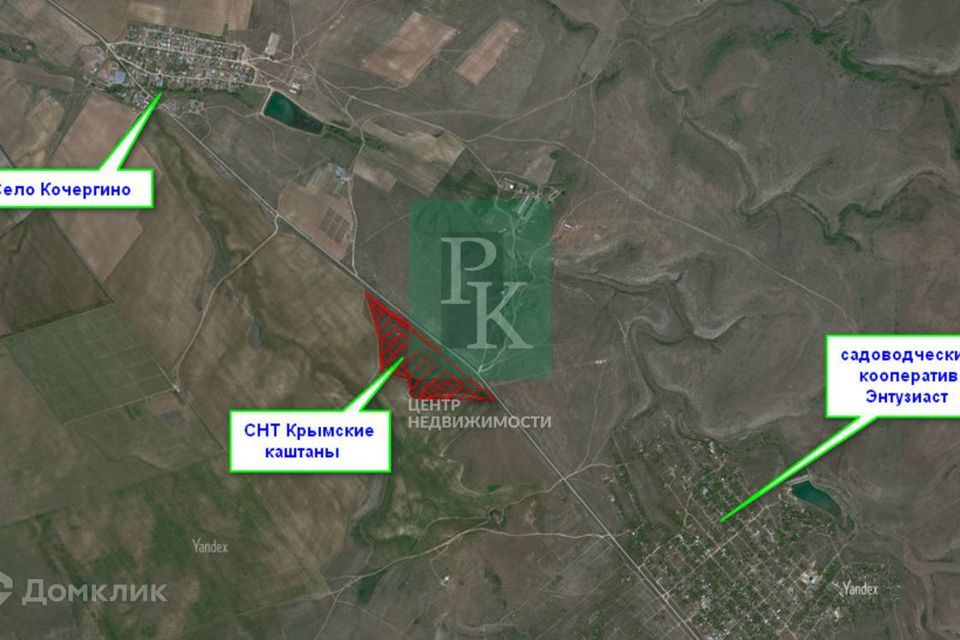 земля р-н Бахчисарайский СНТ Крымские Каштаны фото 1