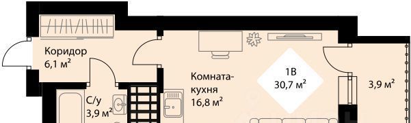 квартира г Екатеринбург пр-кт Космонавтов 108/2 Проспект Космонавтов фото 1