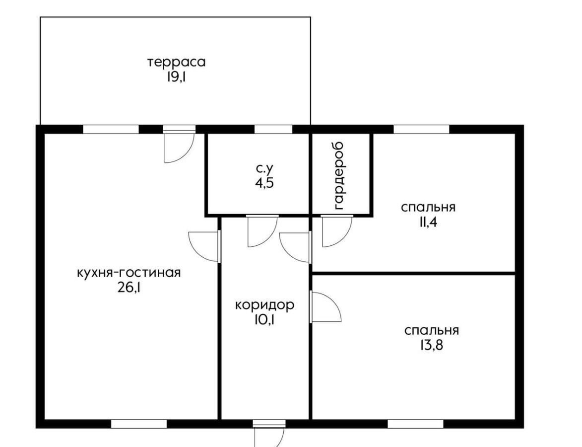 дом г Краснодар р-н Прикубанский проезд 3-й Звенигородский 55/1 фото 9