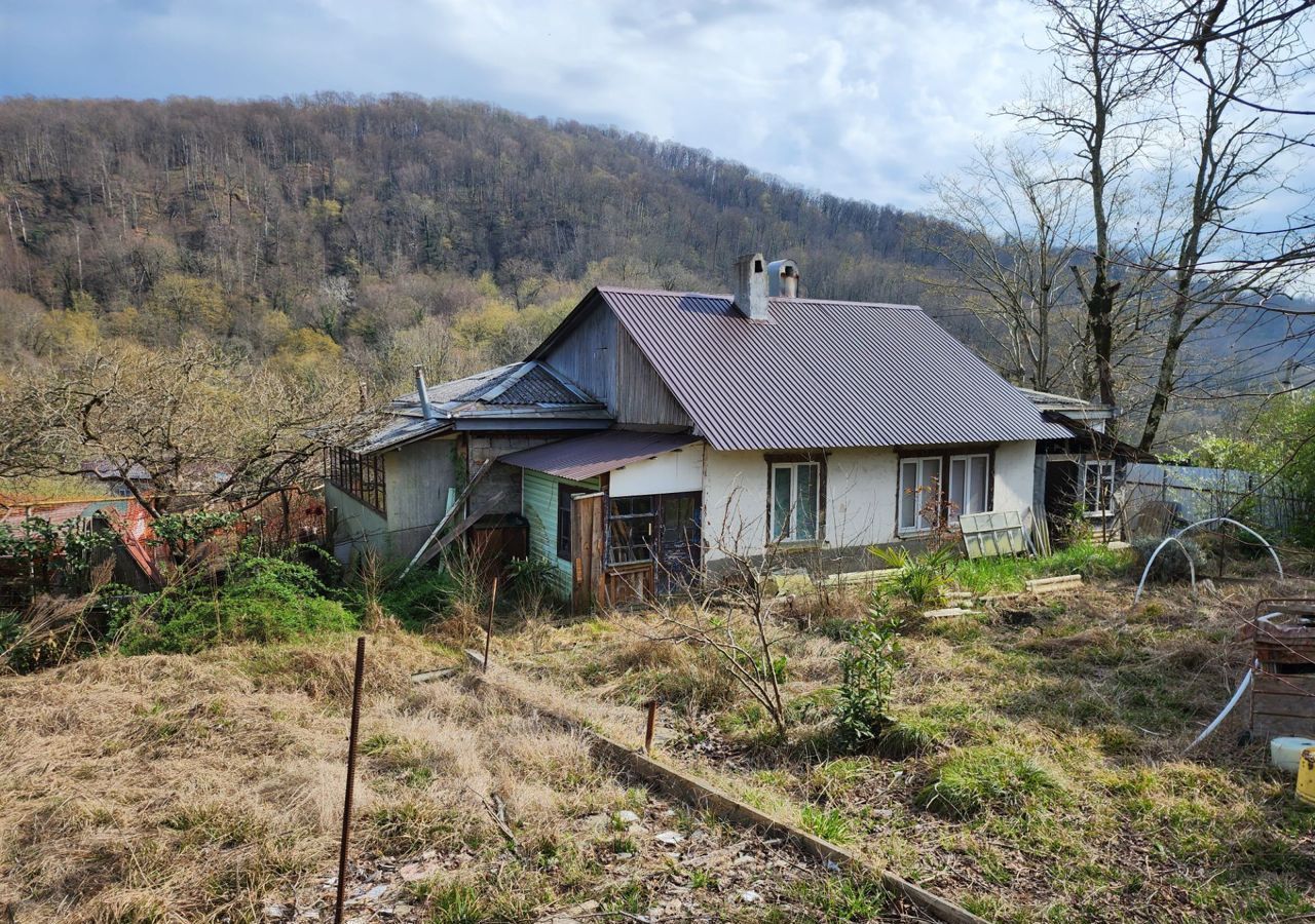 Продам дом в селе Верхний Юрт в районе Хостинском в городе Сочи  садоводческое товарищество Сады 80.0 м² на участке 8.0 сот этажей 2 5000000  руб база Олан ру объявление 102970112