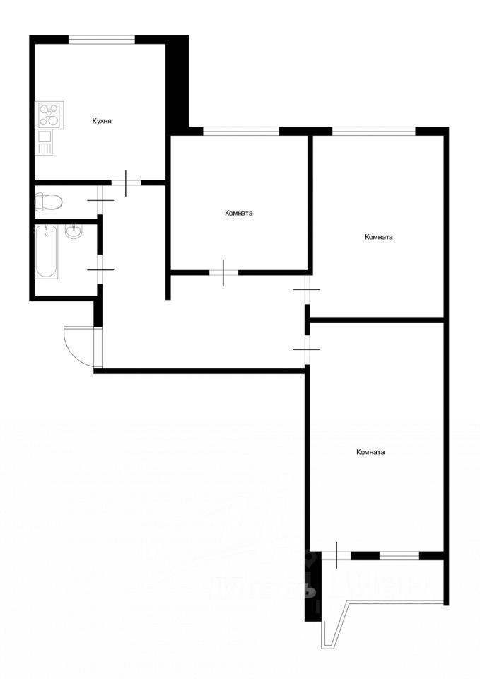 квартира г Химки ул Бабакина 1/6 Химки МЦД-3 фото 33