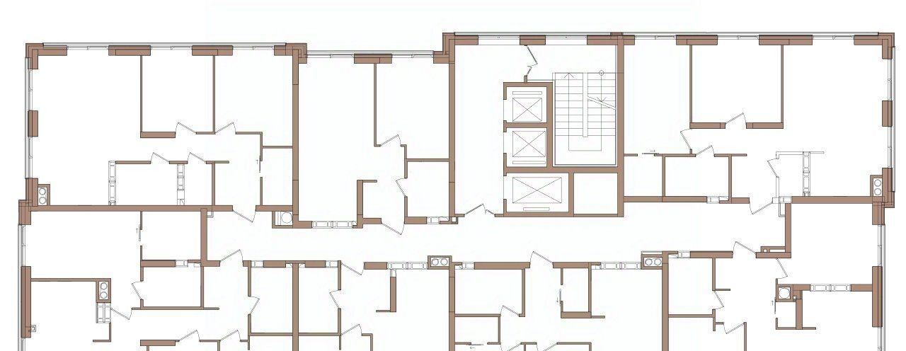 квартира г Астрахань р-н Советский ул Набережная Приволжского затона 43 фото 20