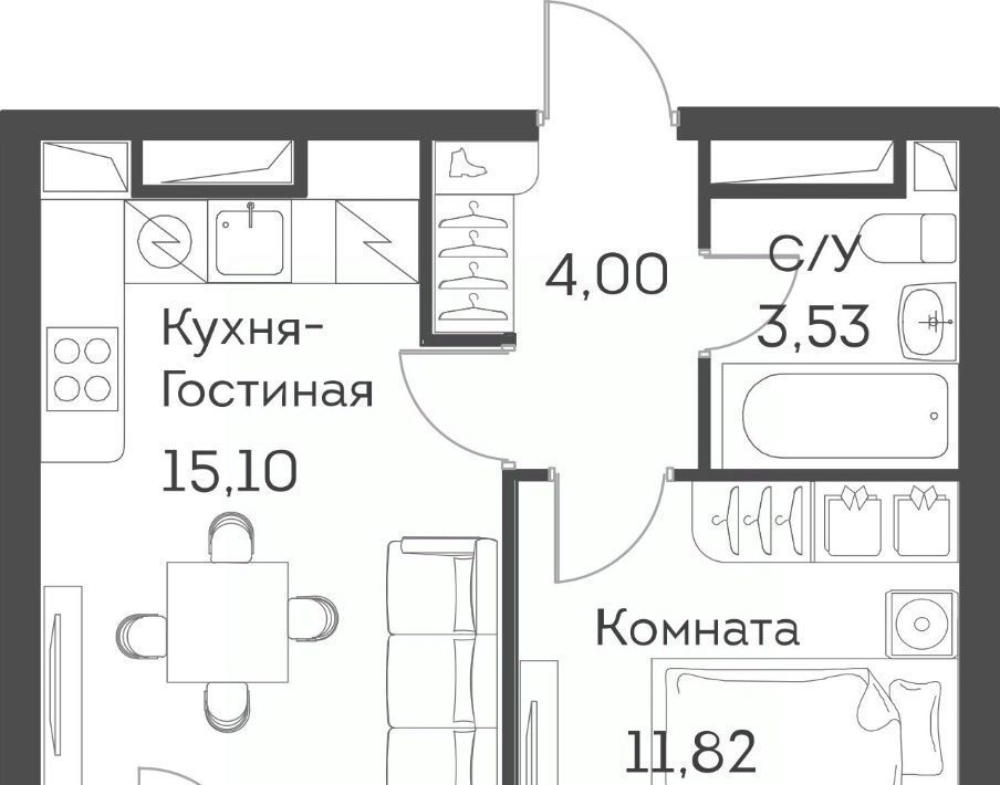 квартира г Москва метро Юго-Восточная метро Нижегородская ЖК Аквилон Бисайд ао фото 1