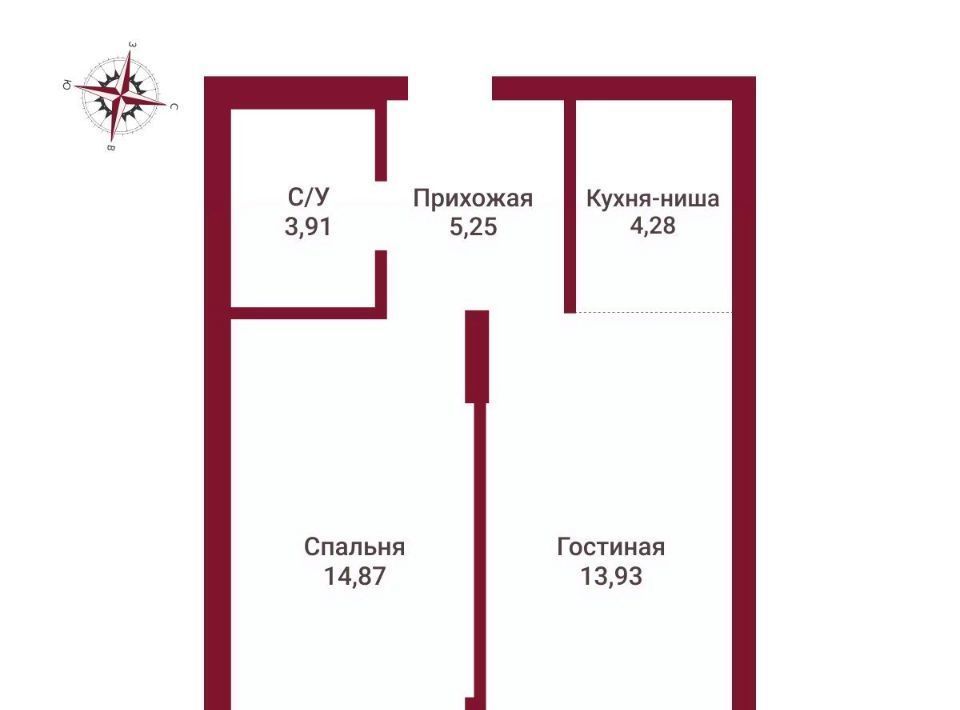 квартира г Новосибирск Маршала Покрышкина ул Державина 50 фото 2