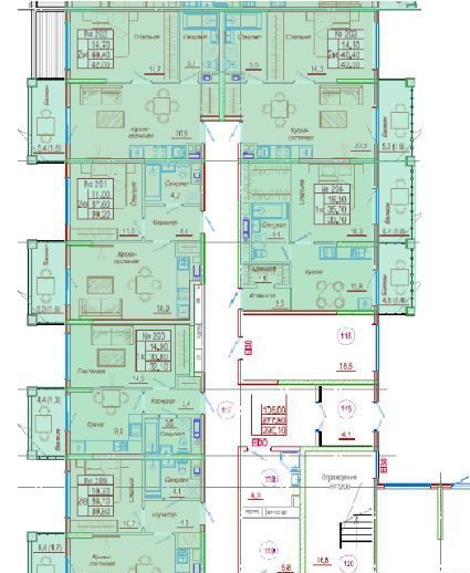 квартира р-н Анапский с Сукко ул Мирная 9к/1 муниципальное образование, Анапа фото 2