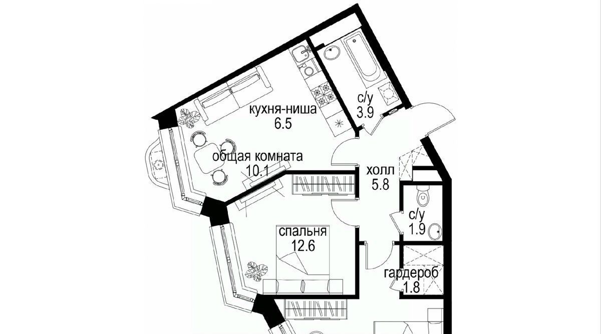 квартира г Москва метро Электрозаводская ЖК Интеллигент фото 1