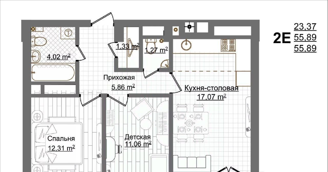 квартира г Нижний Новгород Чкаловская ул Менделеева 22/7 фото 1
