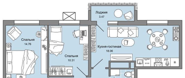 р-н Заволжский Новый Город ЖК Юлла 10-й кв-л фото