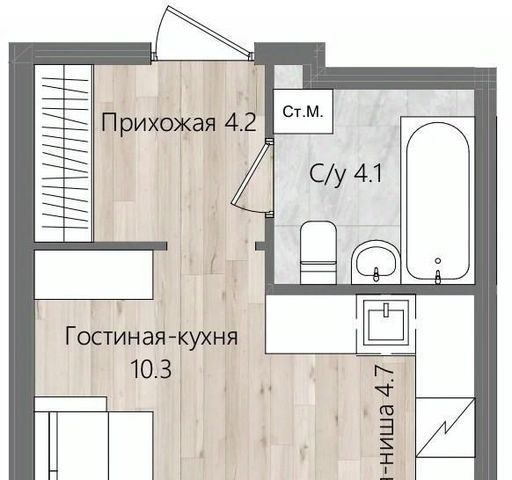 квартира р-н Индустриальный дом 22 фото