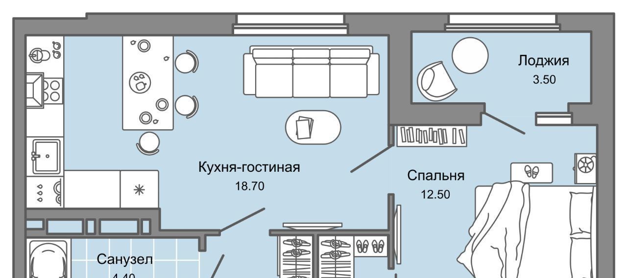 квартира г Пермь р-н Дзержинский ул Дзержинского 31 фото 1