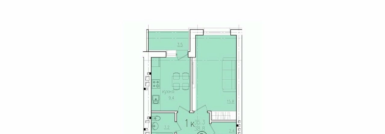 квартира г Энгельс р-н мкр Энгельс-9 фото 1