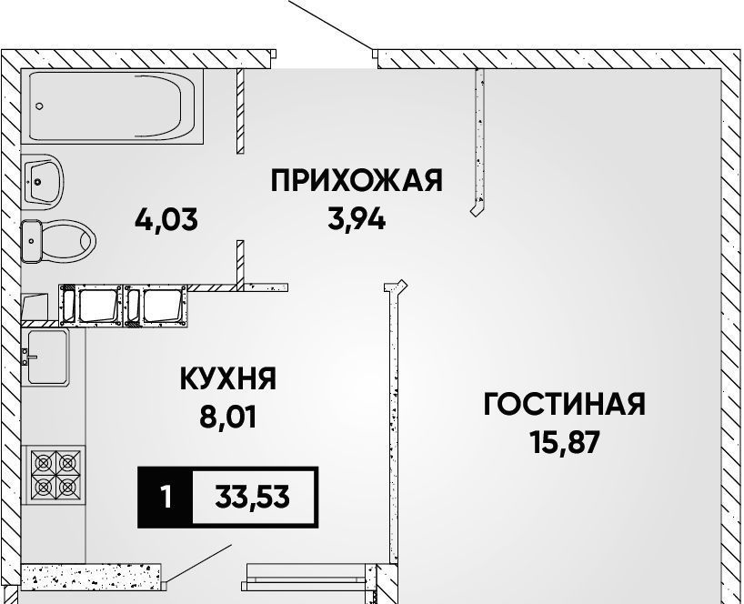 квартира г Краснодар р-н Прикубанский ул Наставников фото 1