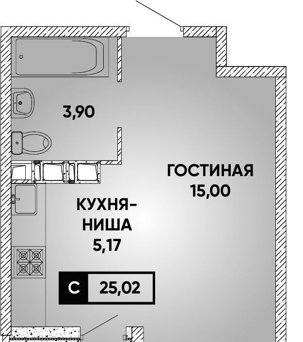 квартира г Краснодар р-н Прикубанский ул Наставников фото 1