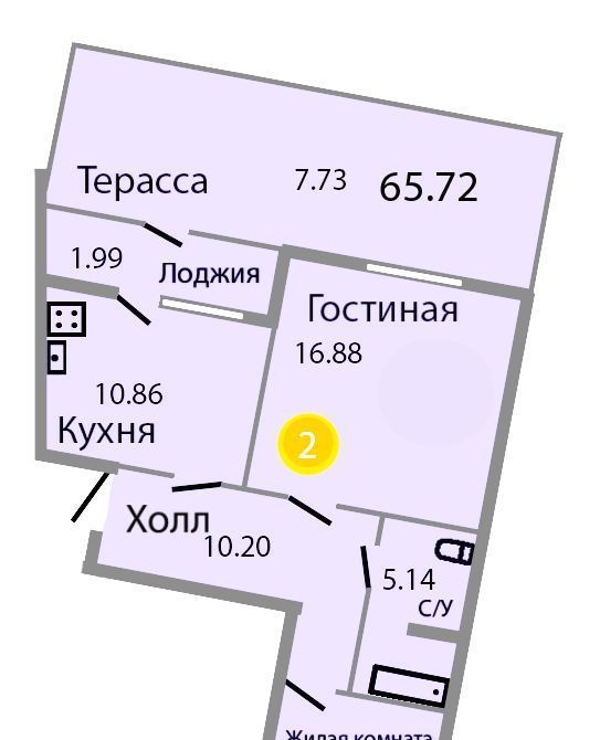 квартира р-н Зеленоградский г Зеленоградск ул Тургенева 16а фото 1