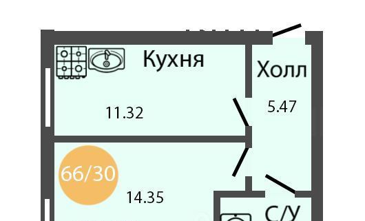 квартира г Пионерский ул Портовая 5 фото 1