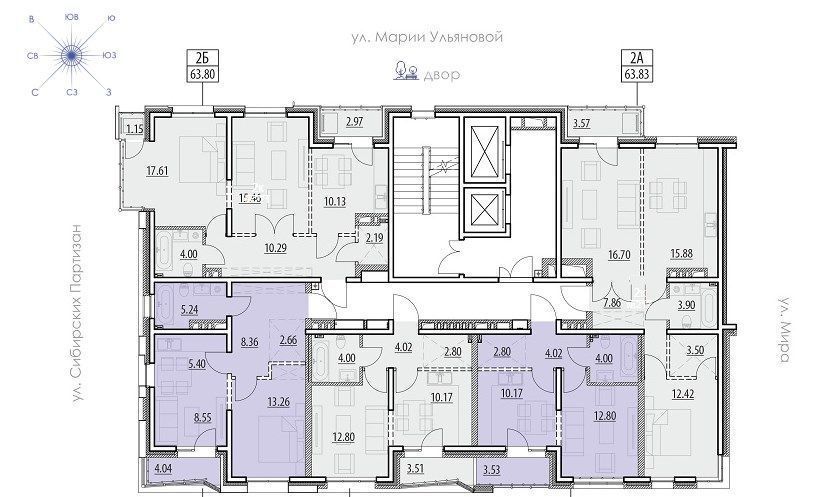 квартира г Иркутск р-н Ленинский ул Мира 32 фото 2