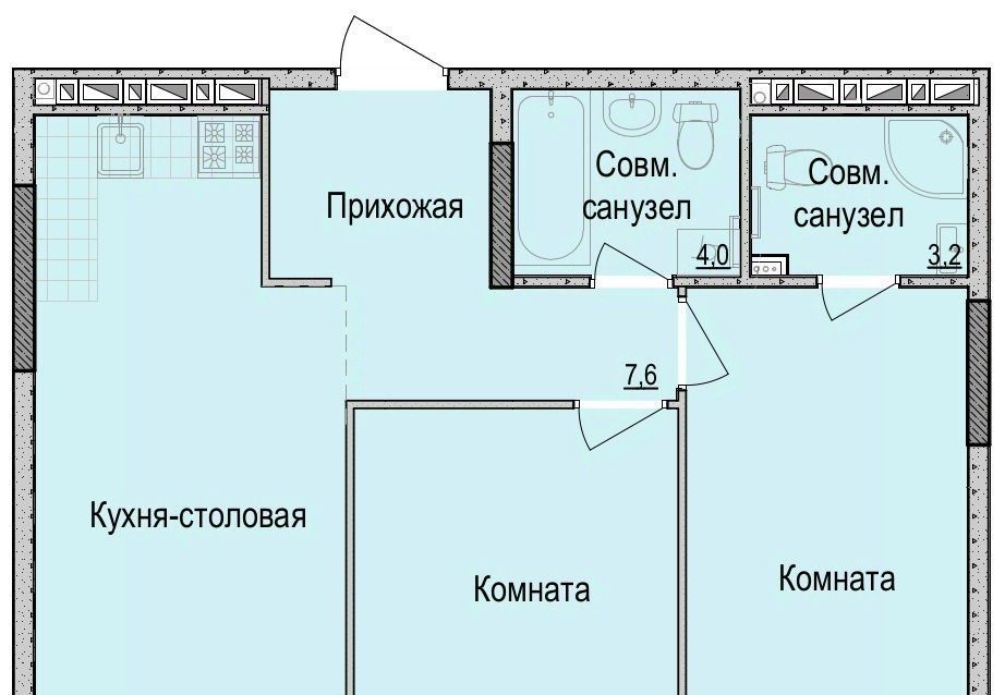 квартира г Ижевск р-н Первомайский ул Красная 118к/2 фото 1