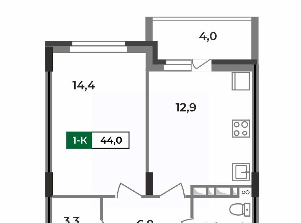 квартира г Ковров ул Зои Космодемьянской 28/1 фото 1