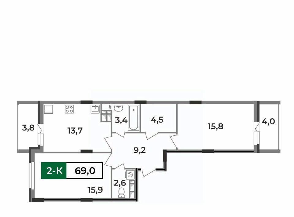 квартира г Ковров ул Зои Космодемьянской 28/1 фото 1