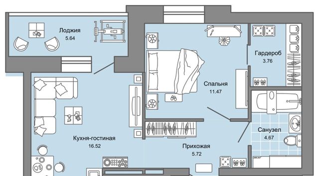 р-н Заволжский Новый Город 4 Центральный кв-л фото