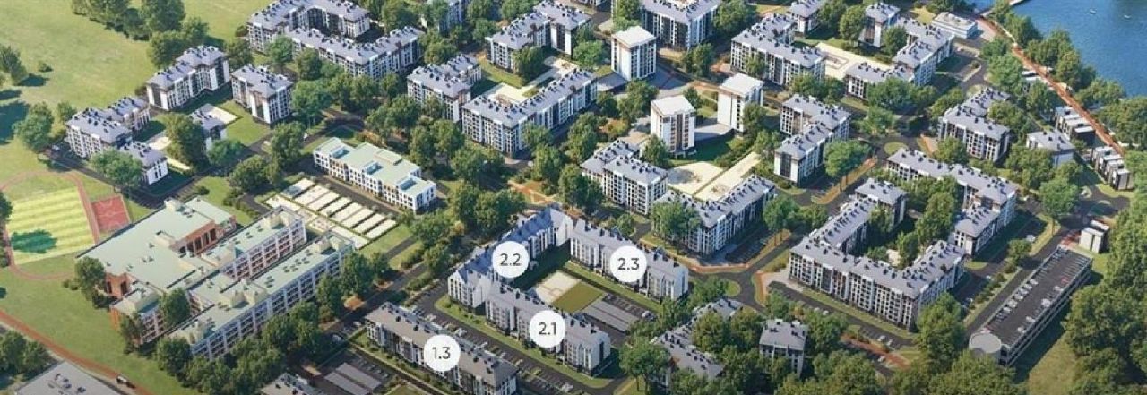 квартира р-н Гурьевский г Гурьевск Риверпарк жилой комплекс фото 7