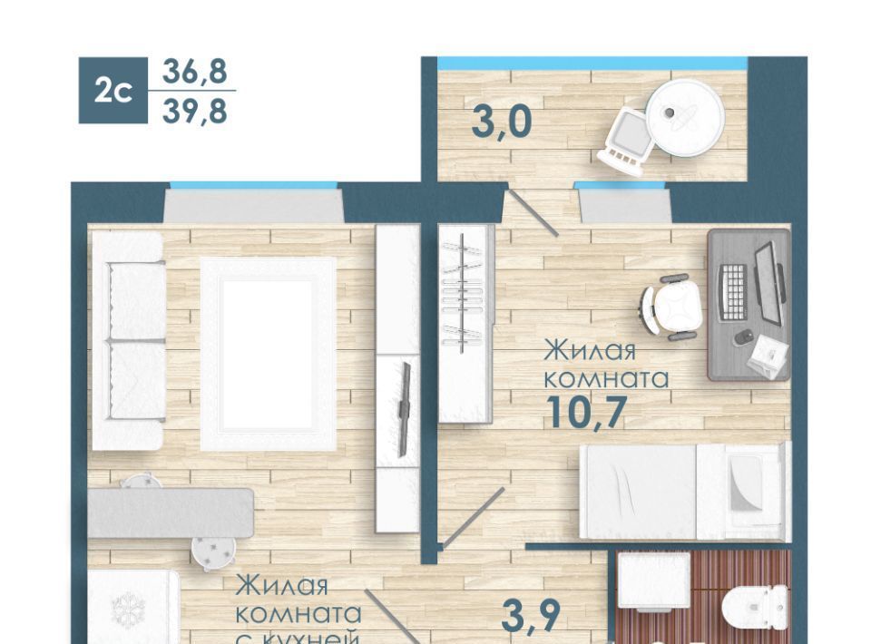 квартира г Новосибирск ул Спортивная Площадь Маркса, с 47 фото 1