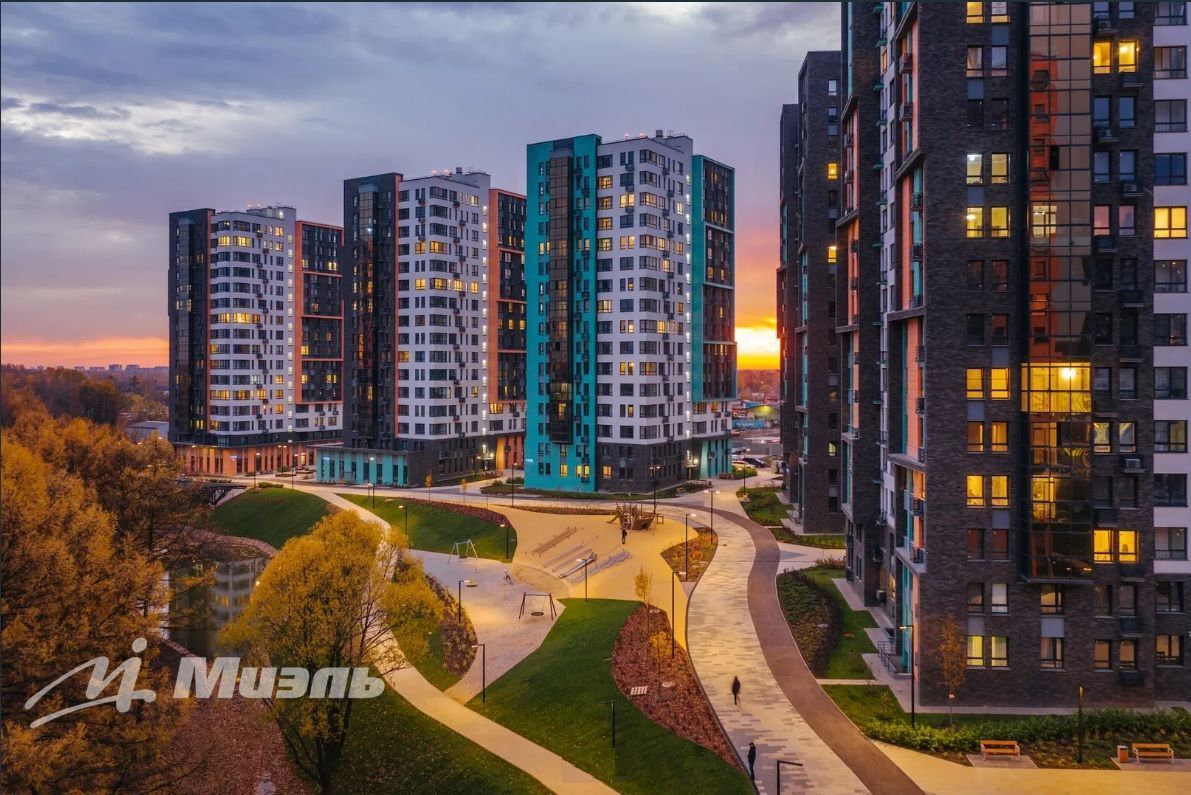 квартира г Москва п Сосенское п Коммунарка ЖК Скандинавия метро Коммунарка обл Московская фото 7